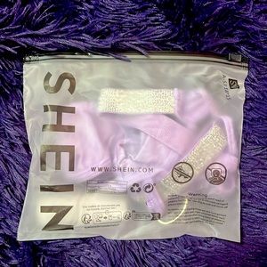 purple heart chain panties